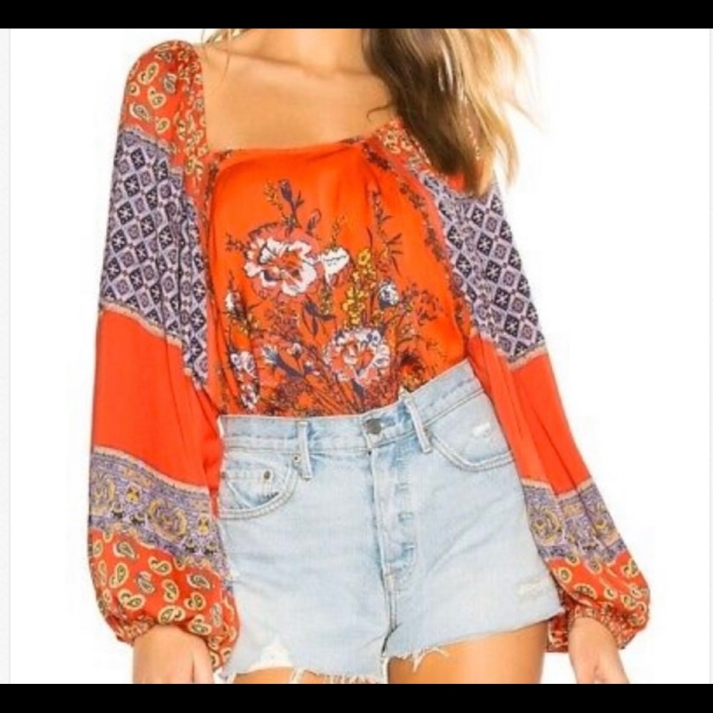 Free People Boho Top